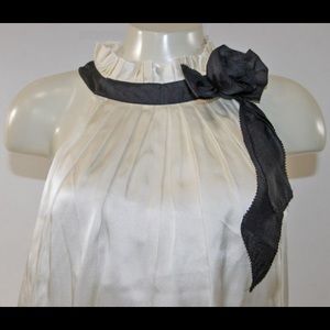 White House Black Market NWT silk shirt